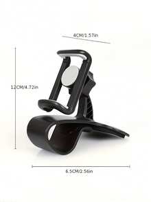 Car Phone Holder, Multi-Function Phone Mount, Rotatable Installation Device, Can Be Installed On Car Dashboard, ABS Material - Multicolor - View 6