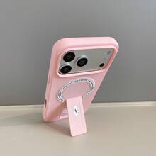 Order And Follow Store To Get Free Lanyard, Phone Case With Stand + Phone Case With Hand Strap/Compatible With Apple 17PROMAX/16promax/15promax/14promax/13promax/12promax/11promax/XSMAX/7/8PLUS/Compatible With Samsung S26/2524321u Phone Case Compatible With Xiaomi Compatible With Honor 600 Compatible With Huawei - Pink - View 3