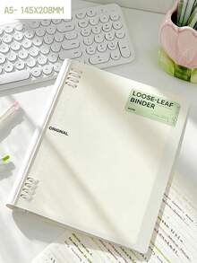 8pcs/1pc Soft Rubber Cover B5 A5 Spiral Coil Ruled Notebook, Portable Lightweight Diary, Smooth Writing Student Notebook, Suitable For Graduation Exam Preparation, School Office Daily Use, Back To School Stationery For Teens And Adults School Supplies - Multiple Styles - View 14