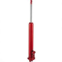 Manual Lift Cylinder 8 Tons Capacity For Garage Shop Cranes Engine Hoist Single Piston Pump Clevis Base Manual Handle Red-XY740858 - Multicolor - View 1