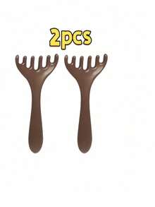 1-3pcs Six-Claw Dual-Use Massage Comb, Designed For Stimulation And Scalp, Helps Relieve And Enhance Sleep Quality. Suitable For Gua Sha On Eyes, Face And Neck To Promote Lifting And Tightening Effects - Massage Comb - View 11