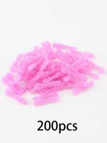 10/50/100/200 Peças Agulhas Descartáveis para Acne, Removem Efetivamente Imperfeições e Cravos, Adequadas para Todos os Tipos de Pele, Ferramenta de Limpeza de Cuidados com a Pele Facial para Salão de Beleza e Uso Doméstico - Multicolorido - Visão 10