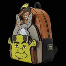 DreamWorks Animation & Donkey School Backpack, 3D Embossed Front Design, Main Compartment With Zipper, 25x31.25x10 Cm, Top Handle And Adjustable Shoulder Straps - Multicolor - View 4