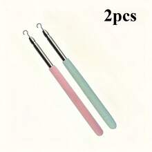 2/1 Set Fashion Stainless Steel Quick Wear Jewelry Bracelet Hook Tool, Wrist Fixing Accessory, Easy To Put On And Take Off, Effortless Jewelry Assembly Tool, Convenient Helper Rod - Multicolor - View 7