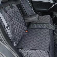 Lightweight Car Passenger Seat Cushion, Anti-Scratch & Anti-Tear For Pets (Cats And Dogs) - Black - View 2