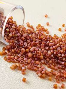 Japan DB 10g 11/0 Delica Beads, Frosted Color Glass Seed Bead, Multicolor DIY Beads For Jewelry Making - Frosted - View 62