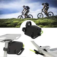 1pc Black Bicycle Tow Rope, Beginner-Friendly Retractable Home Traction System, Convenient Handle Installation, Bicycle Accessory, Suitable For Adult Outdoor Cycling Adventure, Family Weekend Riding, Mountain Bike City Bike Universal Home Cycling Towing Accessory, Outdoor Retractable Wear-Resistant Nylon Towing Tool, Ideal Choice For Cycling Enthusiasts - Multicolor - View 6