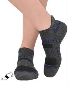30/10/5/3/1 Pair Unisex Invisible Socks, Soft Breathable Comfortable Low-Cut Short Socks, Durable Sweat-Absorbent Invisible Lining Socks, Suitable For Men - Multicolor - View 3