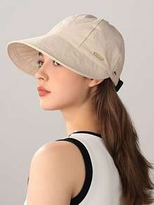 Women's Lightweight Foldable Sun Hat - Adjustable UV Protection Hat, Facial Shield, Versatile Fashion For Spring And Summer, Outdoor Hat For Women. - Multicolor - View 4