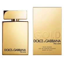 Dolce & Gabbana The One For Him Gold 50ml EDP Intense Spray - Amber Spicy - View 1