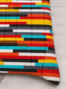 VENECIA Reversible Comforter In Full/Queen Size (200x220cm). Variety Of Colors And Designs. Maximum Softness. - Orange - View 6