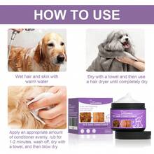 Pet Hair Conditioner, Pet Hair Cleansing & Care, Fluffy & Smooth, Anti-Tangle Pet Hair Cream - A - View 8