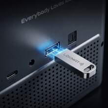 LOKMAT CD201 adalah pemutar CD Bluetooth portabel yang dilengkapi speaker stereo internal dan baterai isi ulang 4000mAh. Dilengkapi dengan remote control dan mendukung berbagai mode pemutaran (CD, kabel audio, USB, Bluetooth, FM, optik, dan AUX). - View 11