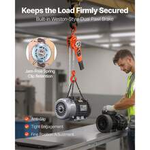 Lifting Tools & Accessories - 0.75 T, Elevación De 6 M - View 3