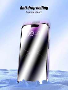 2片裝陶瓷磨砂防窺螢幕保護貼，相容 iPhone 17 Pro Max/17 Pro/17 Air/17/16 Pro Max/16 Pro/16 Plus/16/15 Pro Max/15/14/13/12 及其他機型，觸控順滑無延遲，磨砂質感帶來更絲滑操作感，精準開孔設計易於貼附且不干擾手機殼，有效防止指紋與刮痕，支援基礎防水功能 - 黑色 - 查看 7