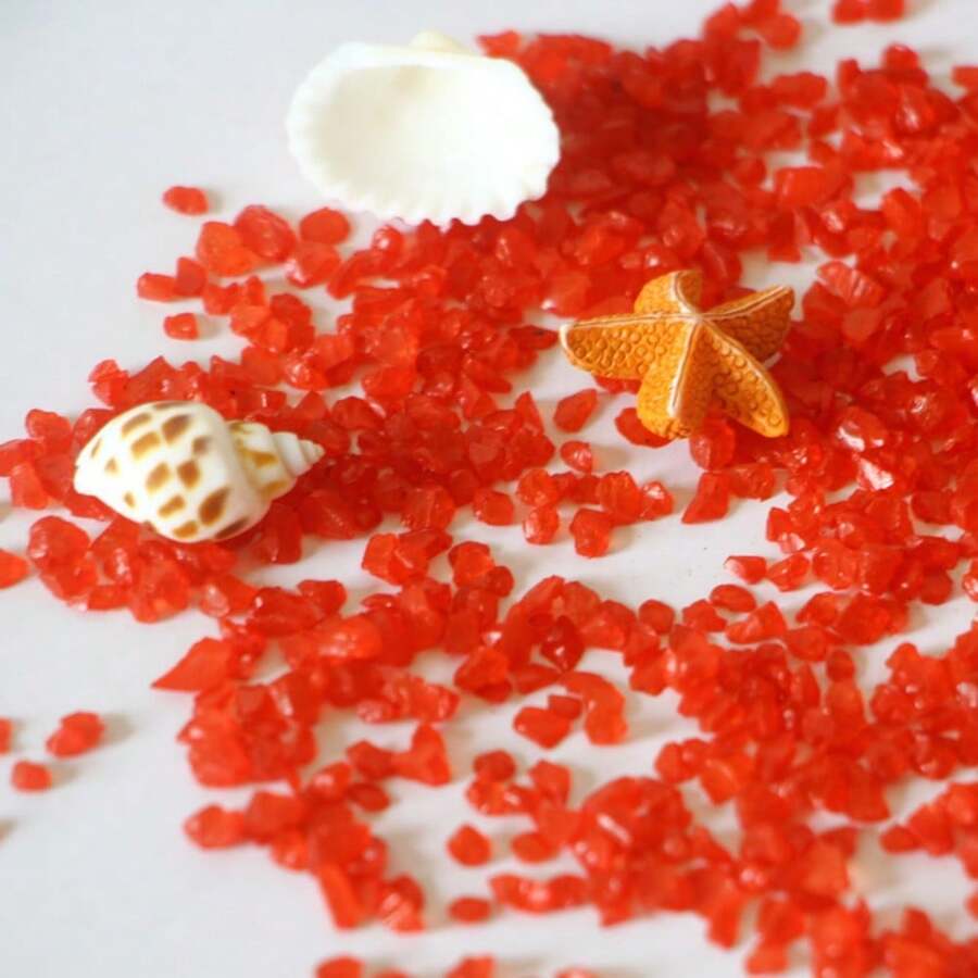 1 Pack-100g Colorful Crushed Glass Glitter, Broken Glass,Craft Glitter ...