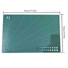 A3 Cutting Mat, Anti-Slip Wear-Resistant Surface Easy To Clean, Standard Grid Scale, Dedicated Mat For DIY Painting Sewing Carving, Multi-Function Paper Cutting Mat For Home Office, Essential Tool For Handmade Art Creators - 1Pc A3 Green - View 10