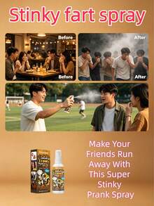 Stink Spray Funny Prank Interactive Gadget Atmosphere Maker Humorous Gag Spray - A - View 2
