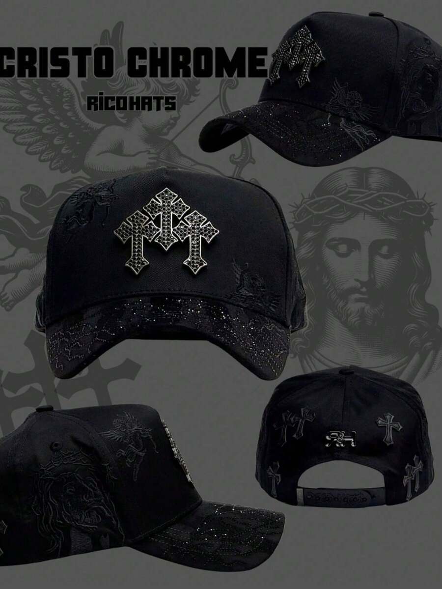 Baseball Caps - Black - View 1