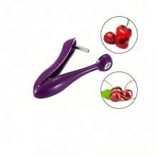 Juego de 2 piezas de descorazonador de frutas y verduras, herramienta multifuncional para descorazonar frutas, diseño ergonómico, utensilio de cocina fácil de usar - Multicolor - Ver 6