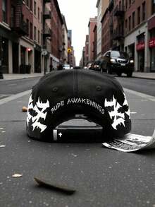 GORRA RUDE AWAKENINGS RUDES NY CHROME Único Diseño Único y Exclusivo Accesorio Distintivo y Versátil para Ocasiones Casuales - negro - Ver 4