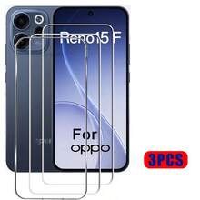 3 قطع واقي شاشة زجاج مقسى عالي الدقة منحني 3D فيلم عدسة شفاف متوافق مع OPPO Reno 16/16 Pro/16 F/Reno 15 5G/15 Pro/15 Pro Max/15 F/ Find X8/X8 Pro/A6/A6 Pro لهواتف سلسلة Reno - شفاف - مشاهدة 12