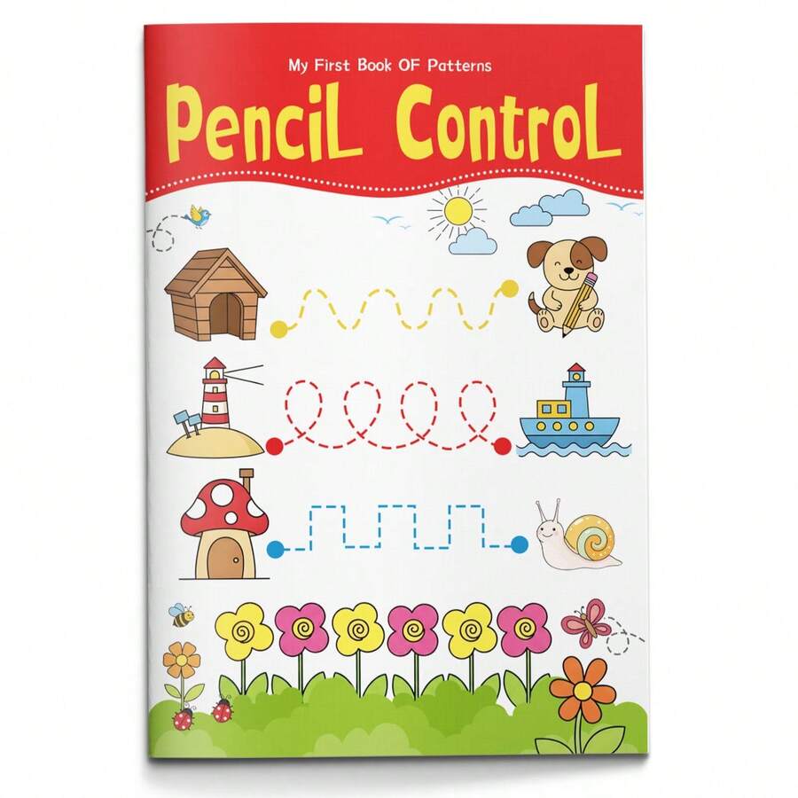 Pre-Handwriting Practice: Build Writing Readiness And Fine Motor Skills, Pencil Control, Lines, Curves Practice For Kids Back To School - Pencil Control Book - View 1