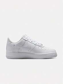 Nike Women's W AIR FORCE 1 '07 Low-Top Casual Sports Shoes IR8637-100 - Silver - View 2