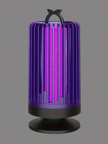 1 pieza Lámpara repelente de mosquitos USB, lámpara silenciosa y multifuncional mata mosquitos - Multicolor - Ver 15
