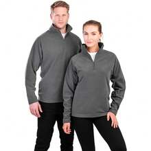 Result Mens Core Micron Anti-Pill Fleece Top - Charcoal - View 3