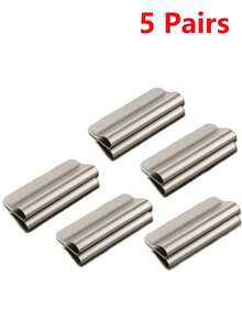 1/5/10 Pairs Strong Magnetic Blackout Curtain Clips, No-Sew Curtain Gap Fixing Buckles, Reusable Multi-Function Curtain And Clothing Fasteners, Non-Damaging Clips, Suitable For Living Room, Dorm, Apartment - Fastener - View 13