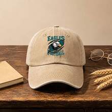 1pc Gothic Style Casual Washed Men's Baseball Cap, Printed With "Animal & Letter" Design, Suitable For Daily Wear And Various Outdoor Activities - Multicolor - View 17