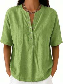 Women Blouses & Shirts - Black - View 3