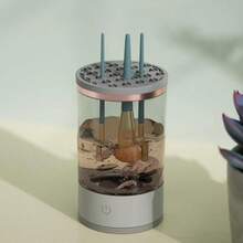 Makeup Brush Cleaning & Drying Tools - G-Sakura Pink - View 7
