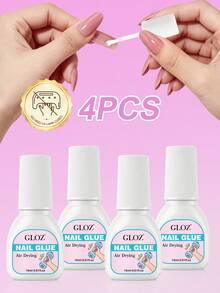 GLOZ 15ml 1件/2件/3件/4件/5件/6件裝指甲膠，超強力快乾持久，易於使用，適用於壓克力指甲與指甲貼片，快速修復指甲，指甲護理與強化，無需UV燈 - 15ml - 查看 14