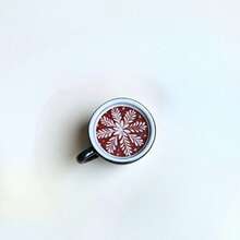 5/10pcs Mini Latte Art Coffee Fridge Magnets, Creative Resin Magnetic Memo Clips, Miniature Food DIY, Suitable For Kitchen, Pegboard, Office, Storage Cabinet, Dishwasher, Coffee Machine Multi-Scene Decoration, Christmas, Valentine's Day - Latte Art Coffee - View 15