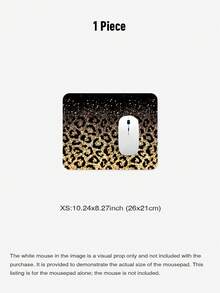 1 Stück Schwarze Gold Leoparden Muster Schreibtischunterlage | Ins Stil Große Schwarze Gold Leoparden Mauspad | Wasserdicht, Rutschfest, Verschleißfest | Hochauflösender Muster, Farbbeständig | Geeignet für Laptop/Tastatur/Maus Aufbewahrung und Schreibtischdekoration | Essentielles kreatives Schreibtischzubehör für Zuhause, Büro, Studenten | 5 Größen erhältlich (S/M/L/XL/XXL) - A - Übersicht 8