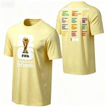 FIFA World Cup 2026 ™     World Cup Bracket Tee - Unisex - 黃色 - 查看 1