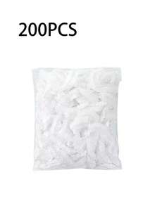 20/50/100入 一次性防水防滑鞋套（適用鞋碼25cm以下）加厚設計，學校用品、鞋類、春夏精選、伴娘禮物、居家房內必需品、海灘旅行裝備 - 多色 - 查看 16