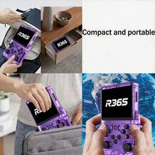 R36S Retro Handheld Game Console - 128GB Portable Gaming Device with a 3.5-inch HD Screen. This convenient, "pick up and play" gadget is easy to carry and available in three colors, making it the perfect Christmas gift for gaming enthusiasts - Übersicht 5