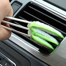 1pc Detachable Washable Gap Cleaning Brush, Suitable For Car Air Vent, Keyboard, Car Interior, Household Dusting Tool, Double-Head Air Vent Cleaning Brush, Car Air Conditioner Dusting Brush - Car Wash Brush - View 7
