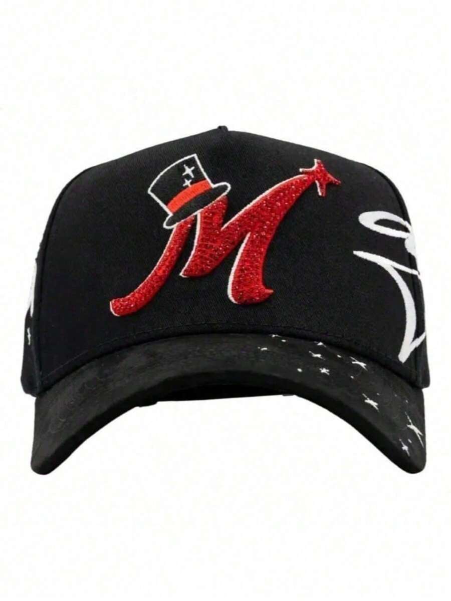 Baseball Caps - Black - View 1