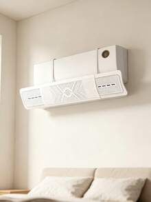 1pc Hook Design Easy Install Air Conditioner Deflector, Say Goodbye To Traditional Deflectors, Hook Design Is More Convenient, Prevent Direct Airflow, Good Deflection Effect, Easy To Use - Multicolor - View 7