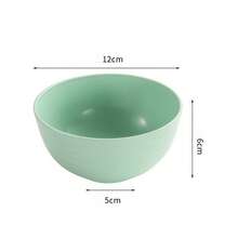 Kit 10 Tigelas Bowl Bambu  Cumbuca Sobremesa Bowls Tigela Alimentos - Multicolorido - Visão 4
