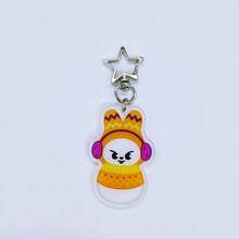 1 Set 8pcs SKZOO Cute Snowman Hat & Scarf Peripheral Keychain Pendant, Suitable For Fans Use And Gifting - Multicolor - View 15