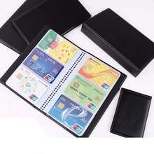 ID Credit Card Holder Business Card Wallet Business Card Book Card Storage Notebook Collection Album - Multicolor - View 2