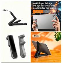 Dudukan Tablet Lipat yang Dapat Diatur, Kompatibel dengan iPad dan Perangkat Lainnya - Terbuat dari Bahan PE, dengan Bantalan Anti Selip, Dudukan Meja Portabel Universal, Kompatibel dengan Perangkat Android dan Apple, Desain Lipat Ringkas, Dudukan Ponsel, Aksesori Ponsel - View 15