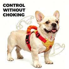 Dog Harness Harness For Small Dogs No Pull Dog Vest Harness For Small Dog With Soft Padded Handle For Outdoor Training - Multicolor - View 3