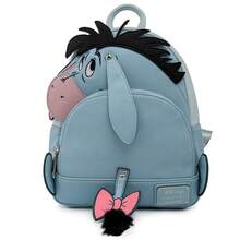Safta Disney Winnie The Pooh Eeyore School Backpack, 3D Design With Ears And Bow, 20x25x9 Cm, Zippered Compartment, Top Handle And Padded Shoulder Straps - Option 1 - View 2