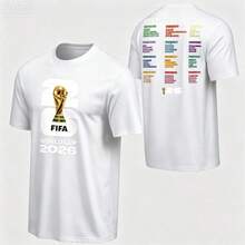 FIFA World Cup 2026 ™     World Cup Bracket Tee - Unisex - 白色 - 查看 1